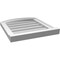 Ekena Millwork Arch Top Surface Mount PVC Gable Vent: Functional, w/ 2"W x 2"P Brickmould Sill Frame, 18"W x 20"H GVPAR18X2003SF - alternate 4